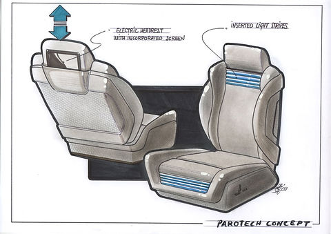 DESSIN AUDI S8 PAROTECH