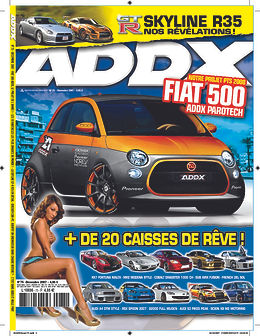 FIAT 500 PAROTECH ORANGE GRISE