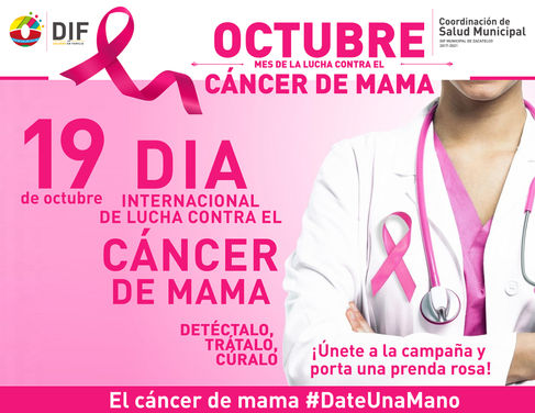 Refuerzan Campaña contra el Cáncer de Mama en Zacatelco
