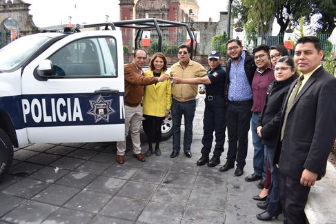ZACATELCO CONTINÚA EQUIPAMIENTO EN MATERIA DE SEGURIDAD PÚBLICA, TRÁNSITO Y VIALIDAD