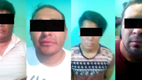 SEGURIDAD PÚBLICA DE ZACATELCO LOGRA LA DETENCIÓN DE CUATRO EXTORSIONADORES