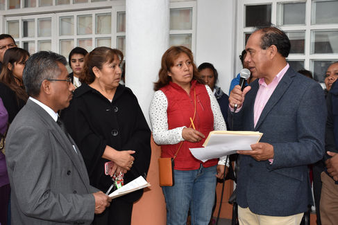 PRESIDENTE MUNICIPAL SE REÚNE CON PADRES DE FAMILIA DE LA ESCUELA IGNACIO ZARAGOZA