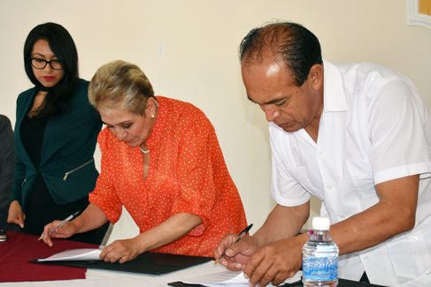 FIRMA GOBIERNO MUNICIPAL DE ZACATELCO CONVENIO DE COLABORACIÒN CON COSSIES