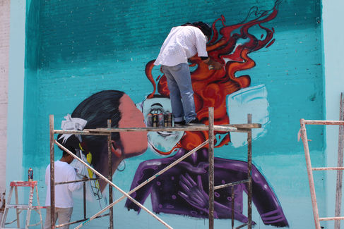 TODO UN ÉXITO EL 1ER, CONCURSO DE GRAFFITI EN XICOHTZINCO
