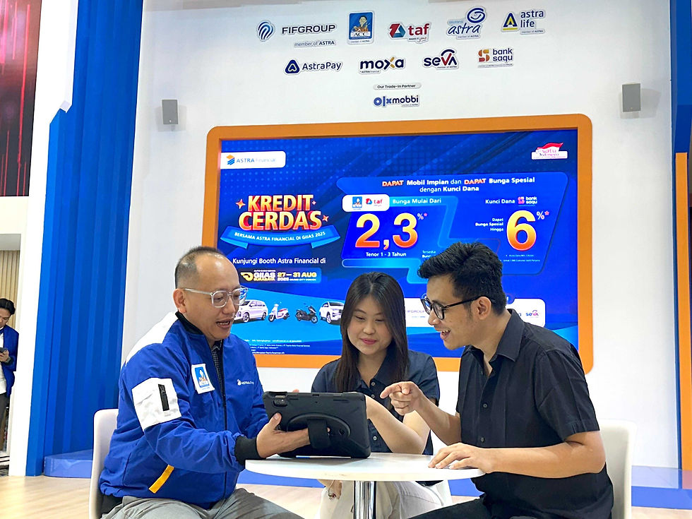 Tersedia bunga 2,3% untuk tenor 1-3 tahun dan 4,5% untuk tenor 4-5 tahun