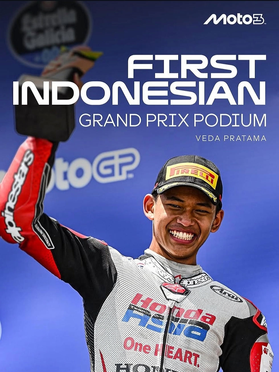 Angka 9 dipakai Veda Ega Pratama sebagai nomor start di Moto3 2026 (Foto: Instagram@veda_54).