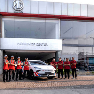 MG Workshop Center dilengkapi fasilitas servis, peralatan modern, serta dukungan ketersediaan suku cadang.