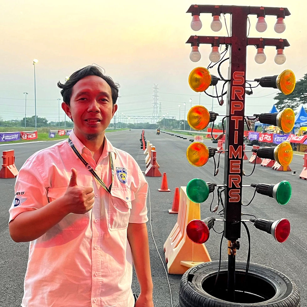 Wahyu Surya Dharma selaku Pimpinan Perlombaan Piala Walikota Drag Race 2026. (Foto: Istimewa)