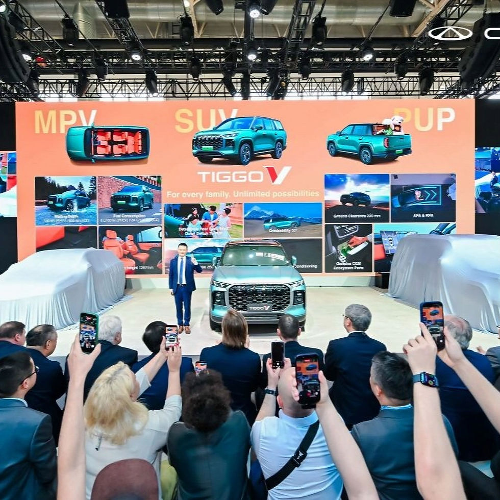 Chery TIGGO V Usung Konsep 3-In-1: Bisa Jadi SUV, MPV, Hingga Pickup