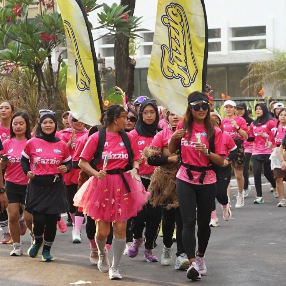 Yamaha STSJ peringati Hari Kartini dengan menggelar Fazzio Hybrid Movement Kartini Fun Run pada 19 April 2026 di Yamaha Basuki Rahmat, Surabaya.