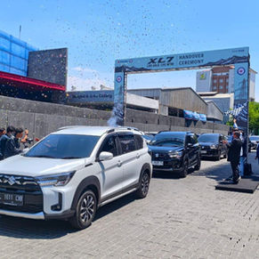 Konvoi Warnai Serah Terima XL7 MC Kepada Konsumen Oleh Suzuki BIT
