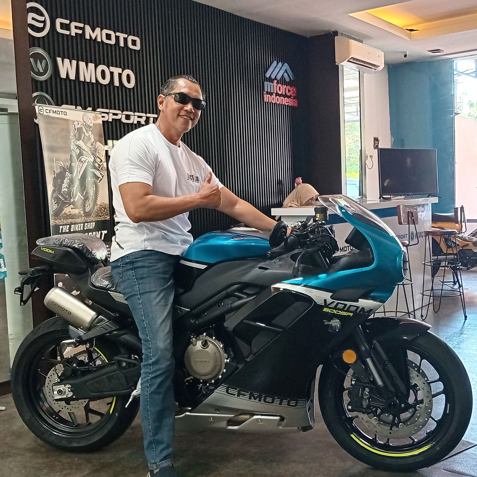 Saiful Arief, salah seorang pelanggan Bikershop Rungkut Surabaya.