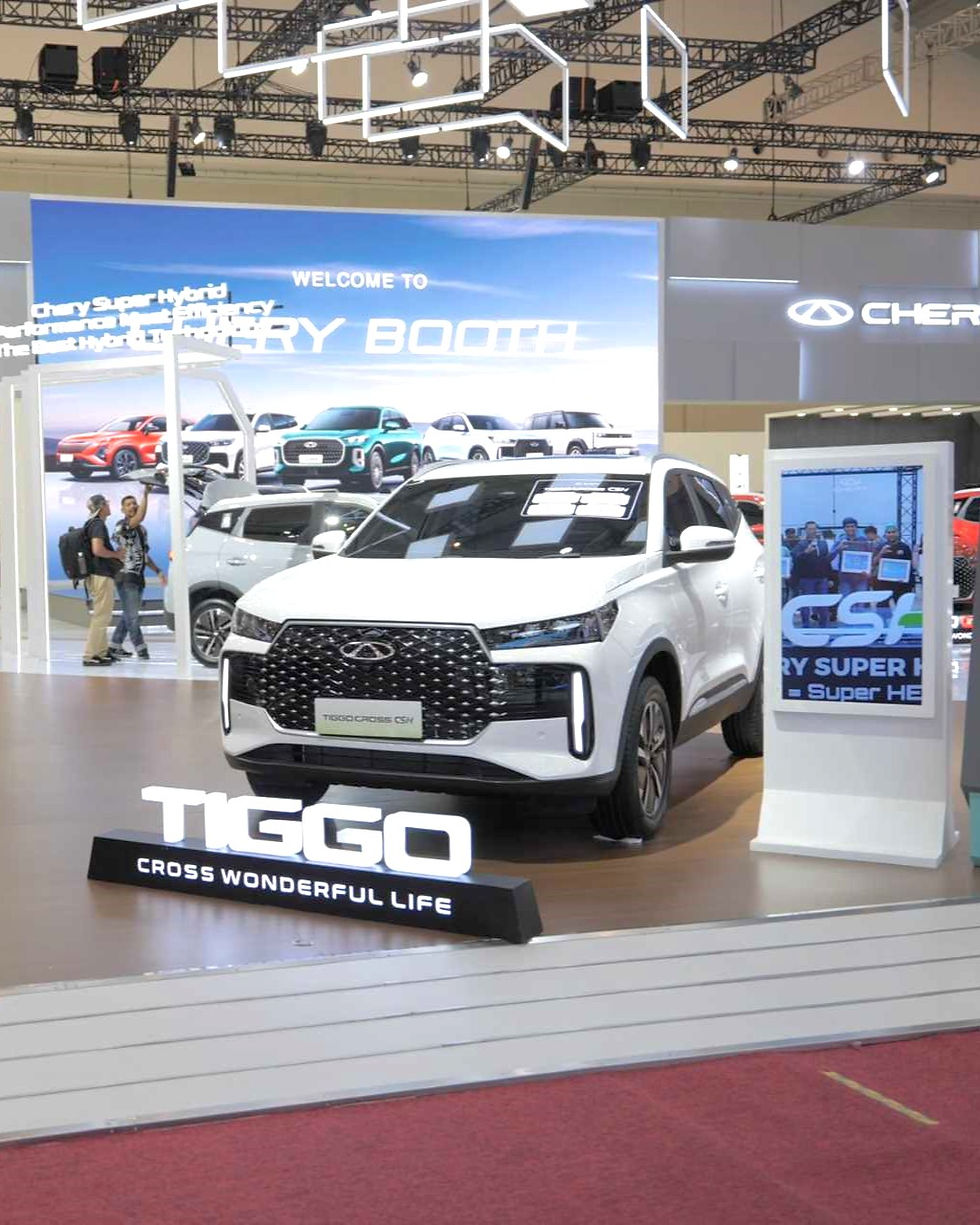 Chery Tiggo Cross CSH Hybrid meraup 344 unit selama GIIAS 2025.