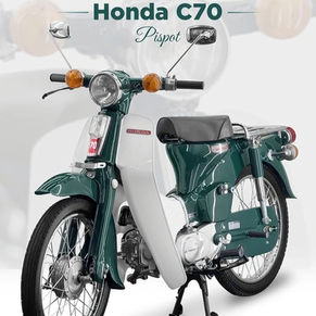 Restorasi Honda C70 Pispot Karya Bengkel Noname CUB Series Bandung