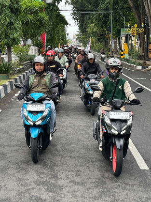 Komunitas Honda Meriahkan Regional Public Launch All New Honda Vario 125 di GOR Sidoarjo