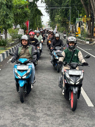 Komunitas Honda Meriahkan Regional Public Launch All New Honda Vario 125 di GOR Sidoarjo