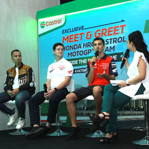 Jelang MotoGP Mandalika 2026, Castrol Indonesia gelar Exclusive Meet and Greet Honda HRC Castrol MotoGP™ Team dengan program Inside the Racing Line di Jakarta, Selasa (6/10/2026).