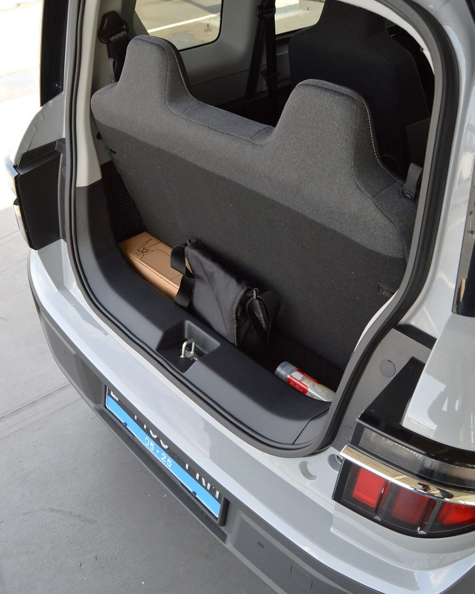 Bagasi ala kadarnya, 36 liter.