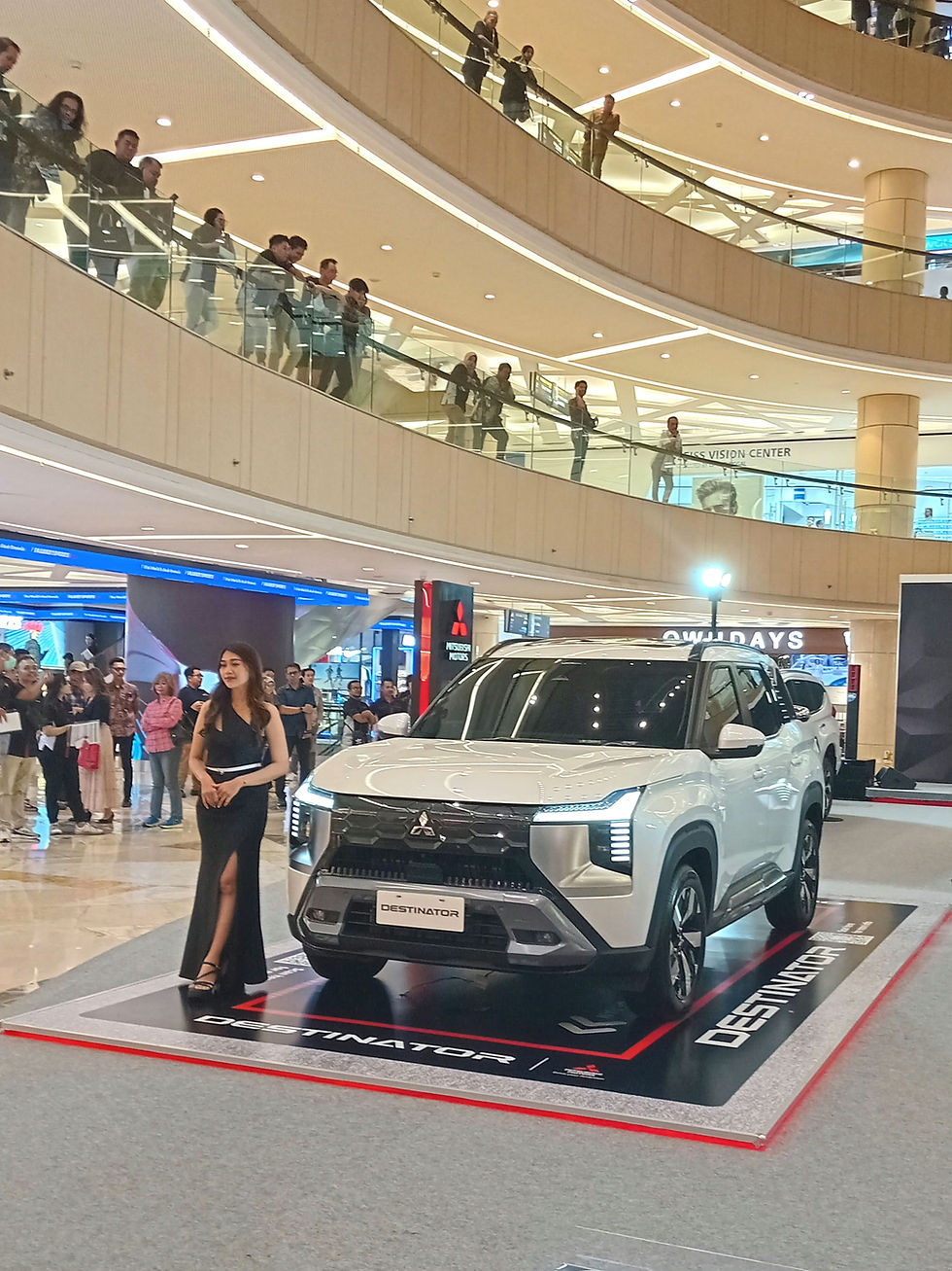 Peluncuran dan pameran All-New Mitsubishi Destinator dilakukan di Tunjungan Plaza 6, pada Jumat 25 Juli 2025.