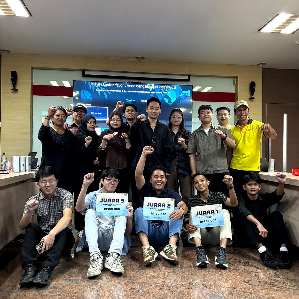 Kegiatan Trigger The Trend: AI Short-Form Content Workshop berlangsung di Gedung Yamaha STSJ (18/07/2026) menjadi wadah bagi anak muda untuk mempelajari pemanfaatan AI dalam konten digital yang positif dan kreatif.