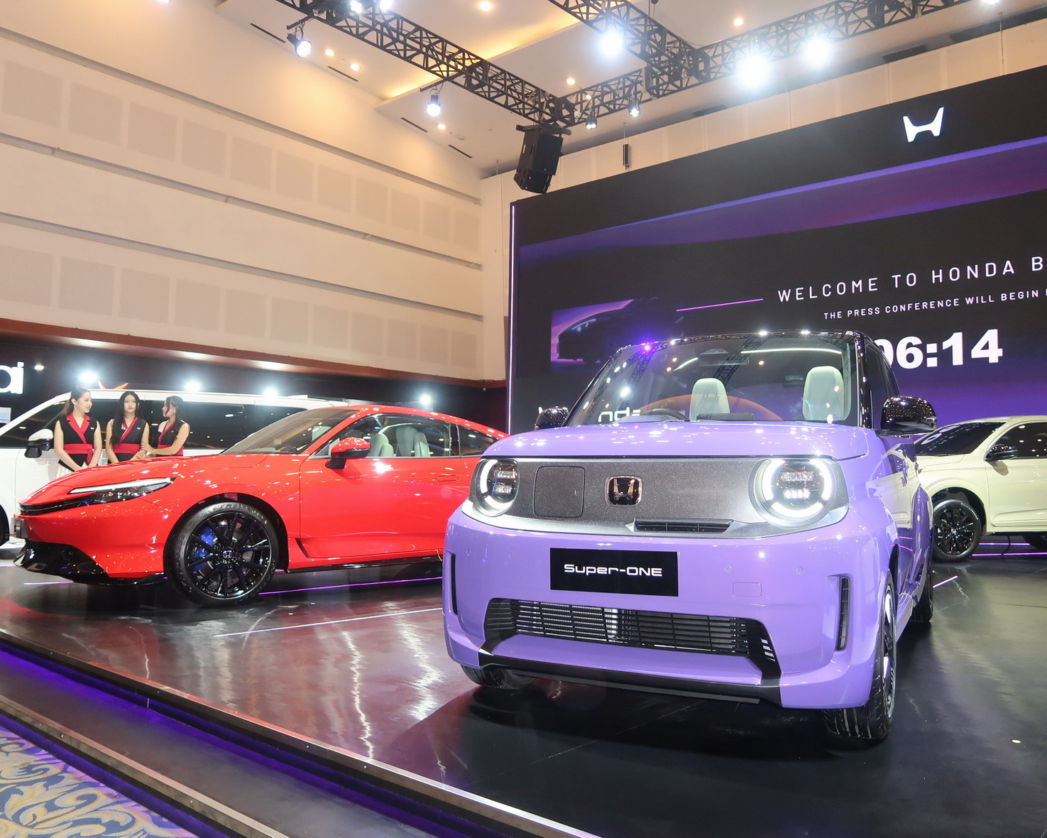 Honda menampilkan jajaran tipe terbaru berikut wujud perkembangan elektrifikasi kendaraan