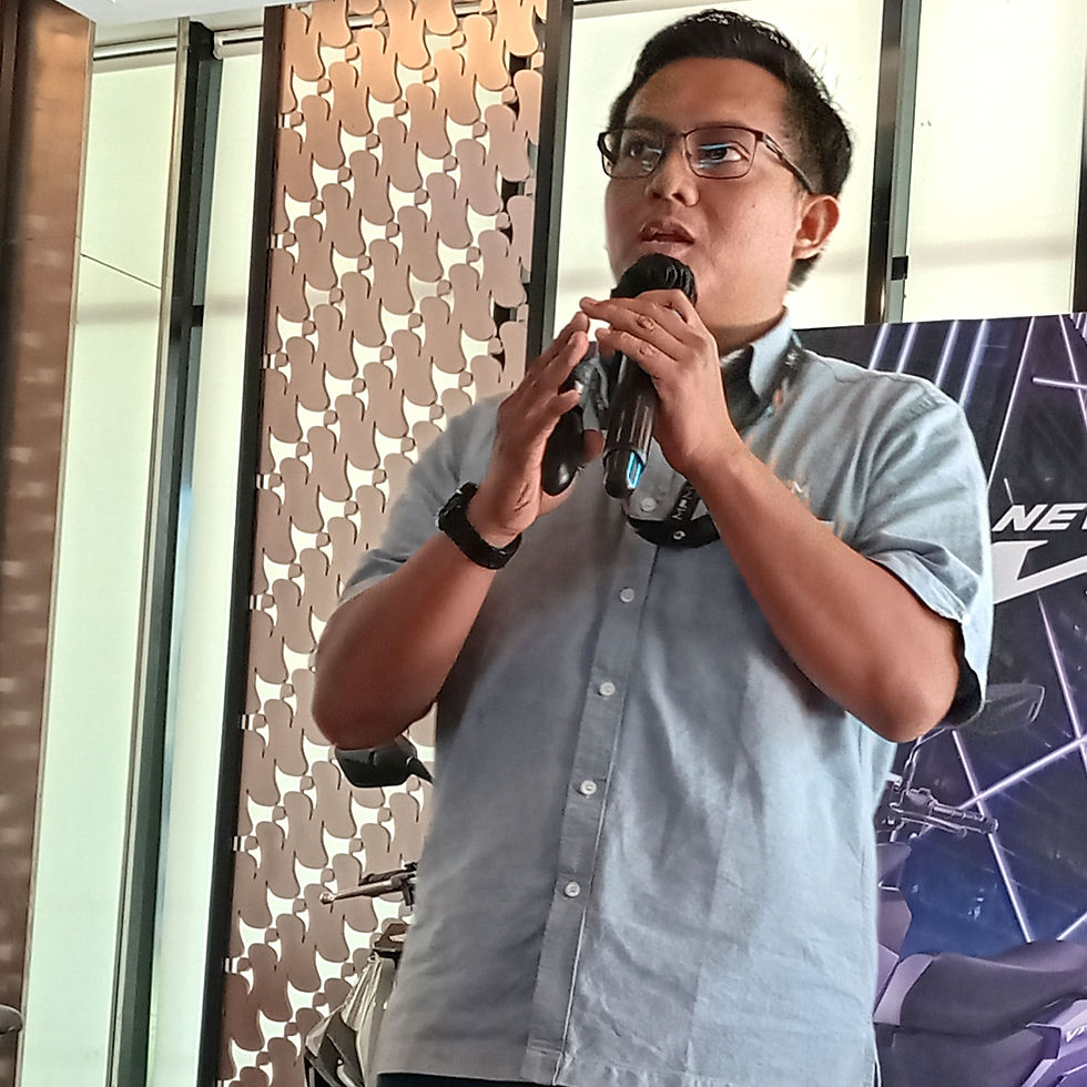 Andreas Gunawan selaku Technical Instructor MPM Honda Jatim.