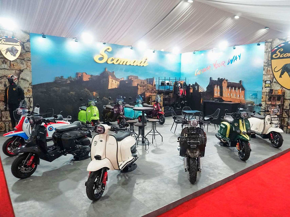 Line up lengkap Scomadi di GIIAS 2025.
