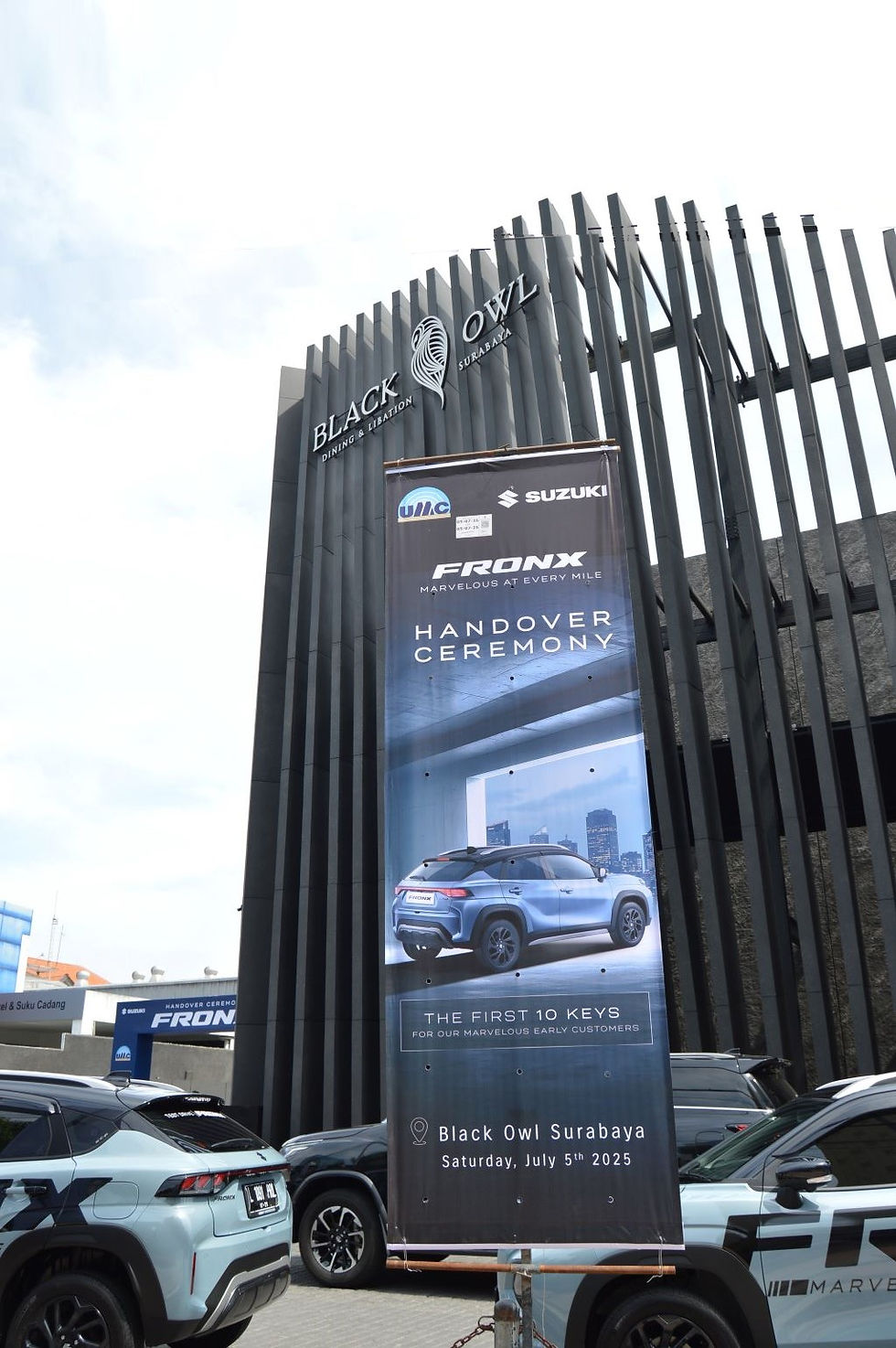 Suzuki UMC menyerahkan 10 unit perdana Suzuki Fronx kepada konsumen pada 5 Juli 2025.