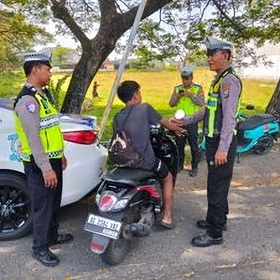 Polres Nganjuk mulai mengoperasikan sistem ETLE Handheld melalui patroli aktif.