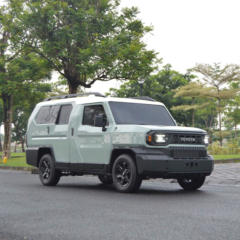 Toyota Hilux Rangga SUV Concept Reinkarnasi Toyota Kijang Minibus