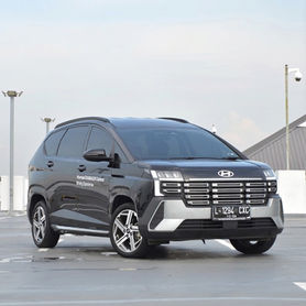 Hyundai Stargazer Cartenz MPV 7 Penumpang varian Prime IVT Captain Seat dipasarkan dengan harga OTR Rp356.150.000 (Surabaya).