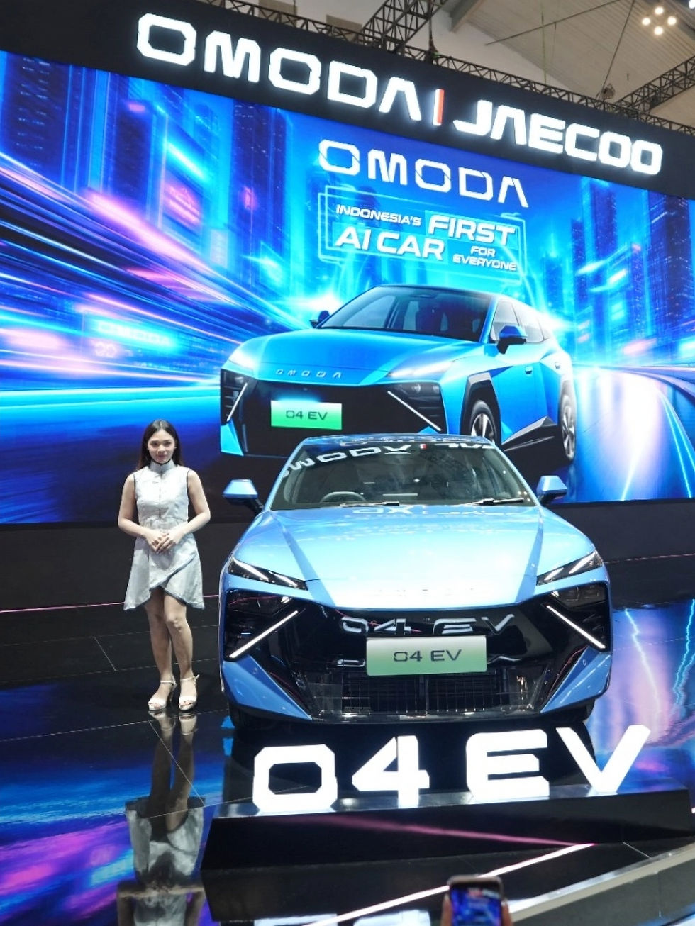 OMODA resmi membuka pemesanan OMODA O4 EV di gelaran GIIAS 2026 mulai 30 Juli hingga 9 Agustus 2026 di ICE BSD City, Tangerang.