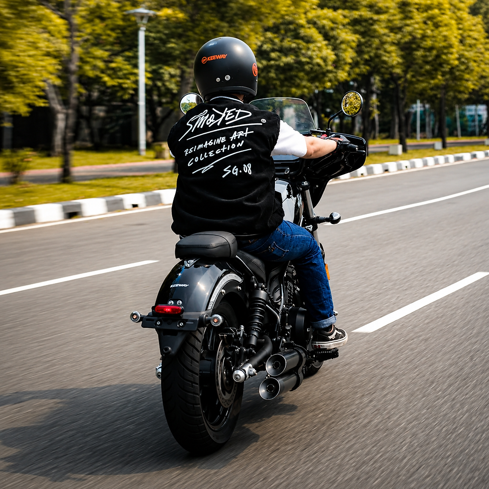 Mesin parallel twin dua silinder menjadi nilai jual emosional karena suara dentuman knalpotnya yang padat.