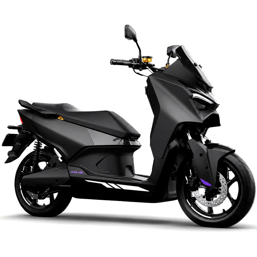 Situs resmi PT TVS Motor Company Indonesia memberi label TVS M1-S "Coming Soon."