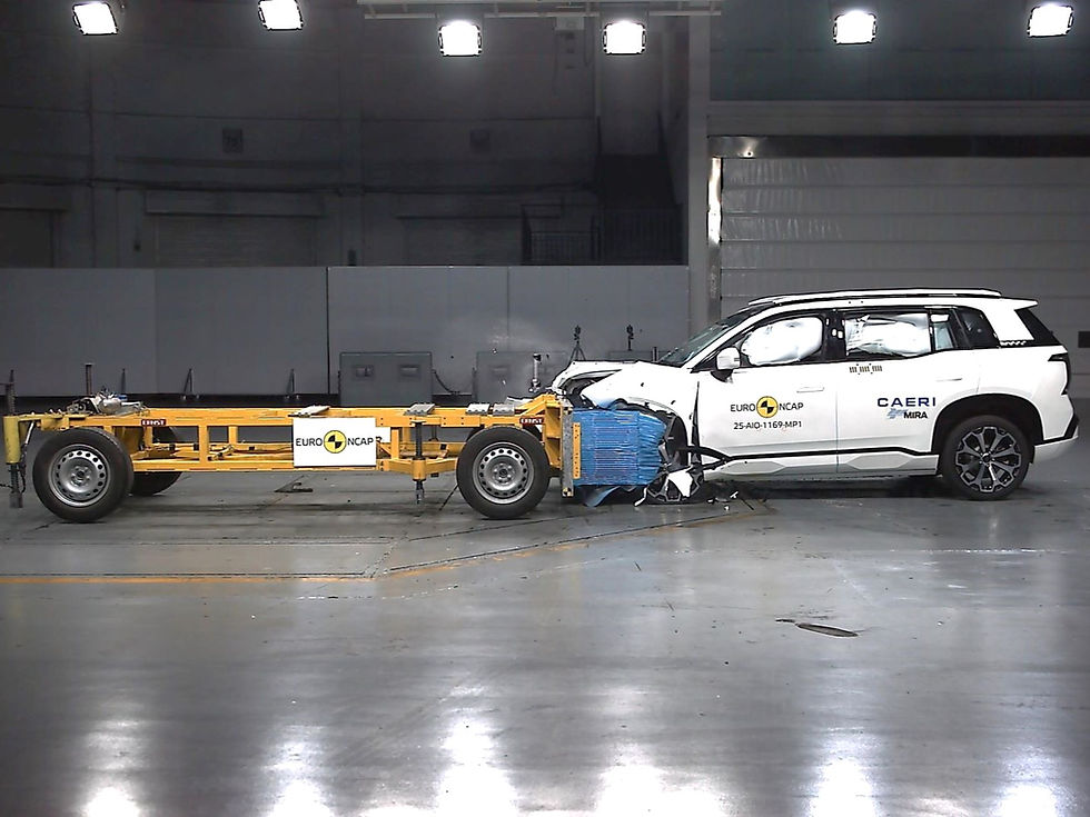 Electric SUV AION V lolos semua skenario uji tes Euro NCAP.