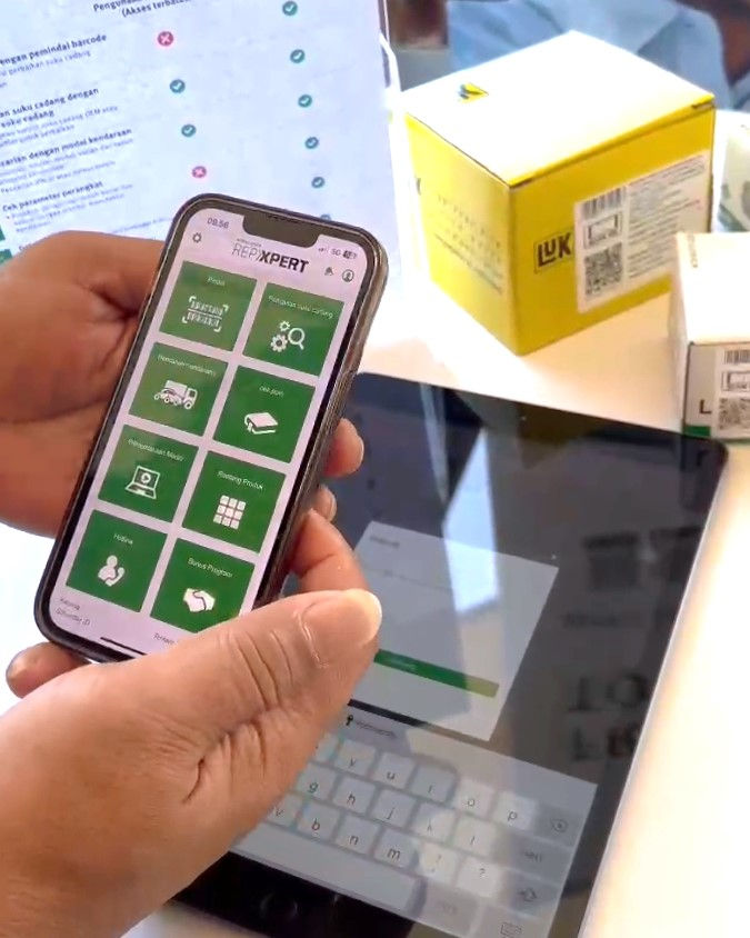 Aplikasi mobile REPXPERT jadi pusat digital bagi bengkel-bengkel independen.