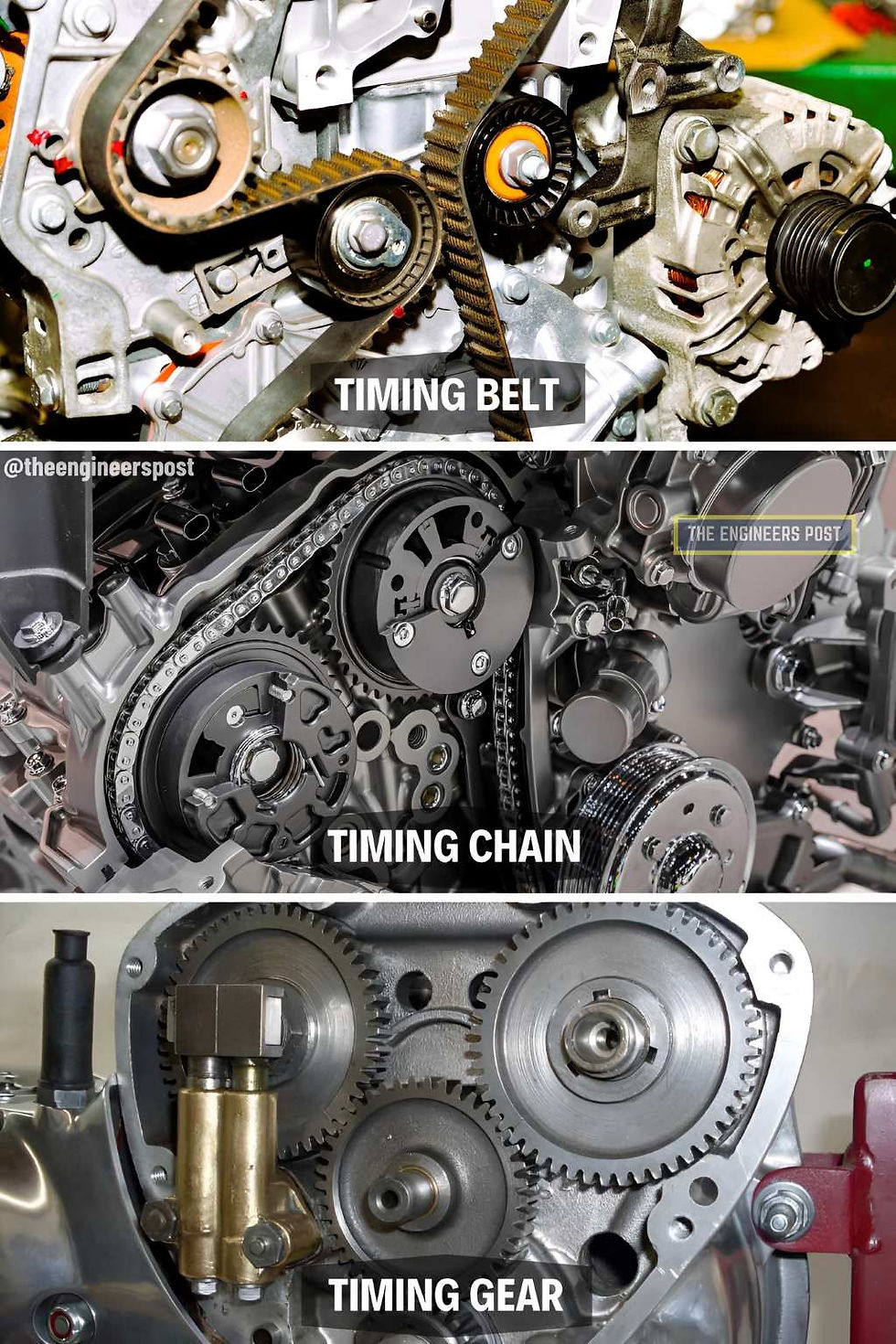Tiga tipe timing system.