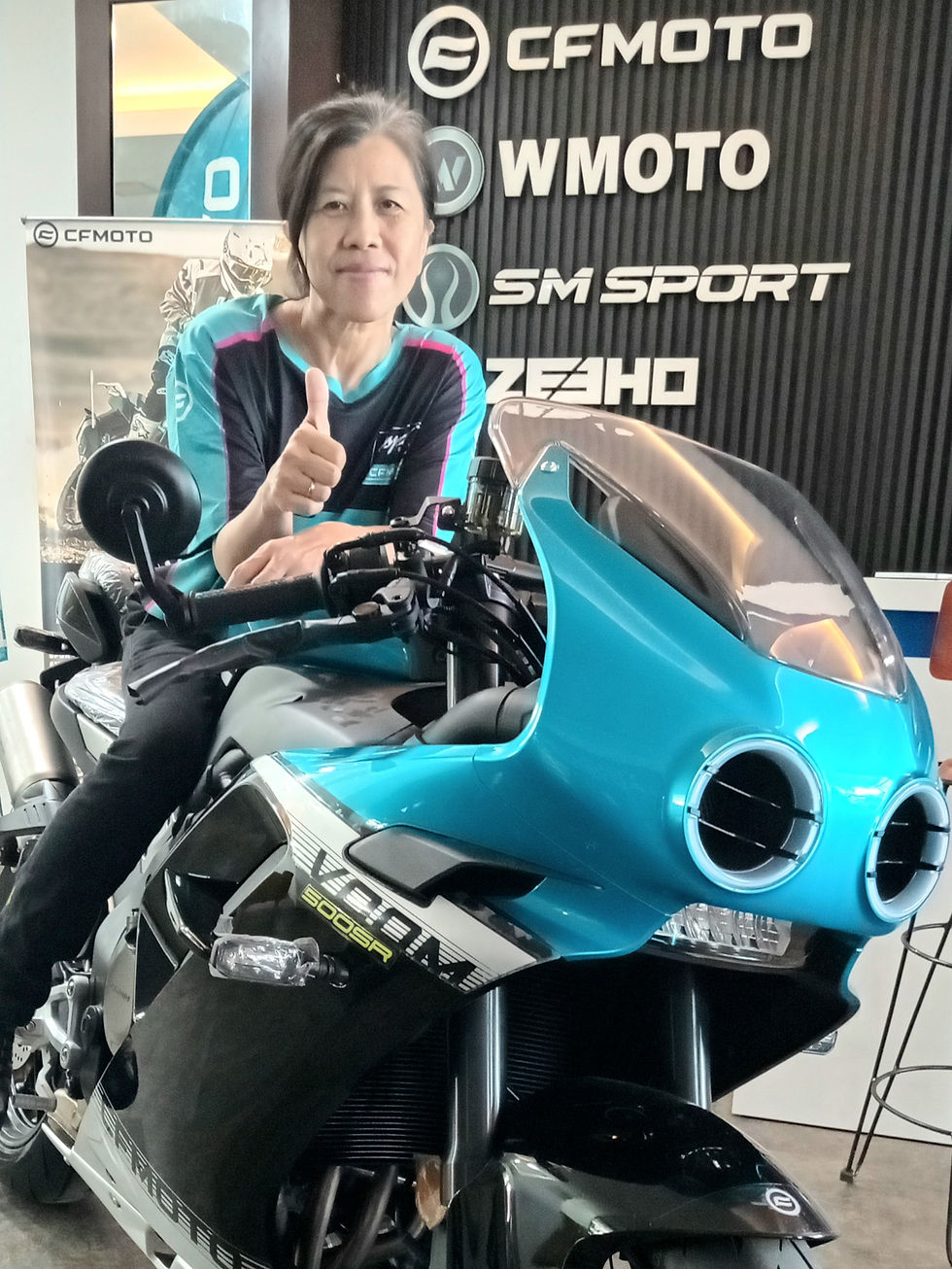 Yulin selaku area manager Bikershop untuk wilayah Jatim.