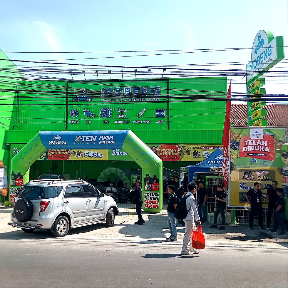 Mobeng Rungkut yang berlokasi di Jl. Rungkut Madya No.173, Surabaya.