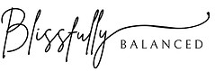 blissfully balanced logo