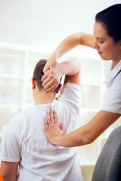 Sunnyvale Chiropractor, adjusting children