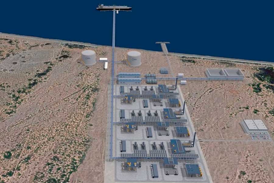 Planta de gas natural licuado en Puerto Libertad, Sonora