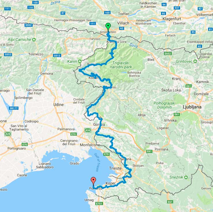 Una nueva ruta para ciclistas recorre 8 países europeos