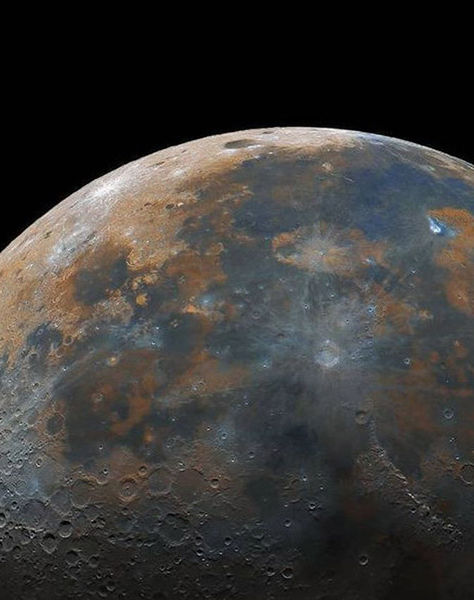 Joven de 16 años captura la ‘imagen más clara de la luna’ uniendo 50,000 fotografías