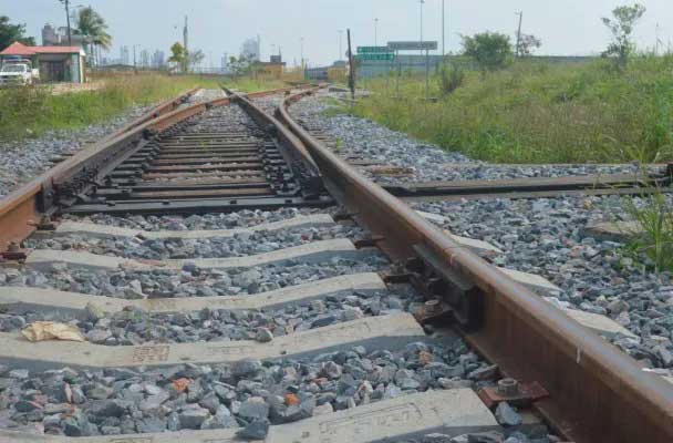 Vías del Tren Transístmico de México