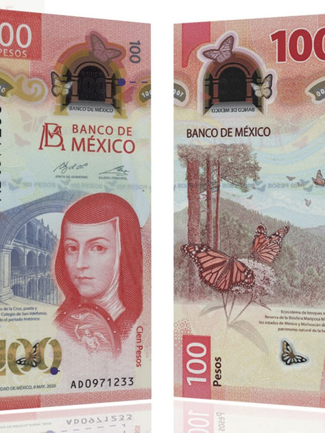 Billete mexicano con diseño de ajolote gana premio al más bonito del mundo