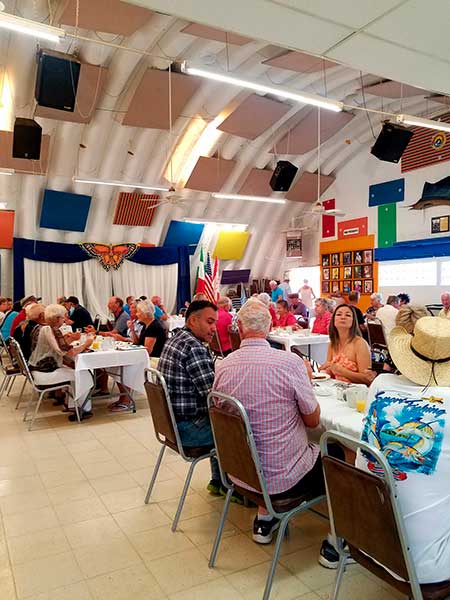 Comedor del Club Deportivo Bahía de Kino