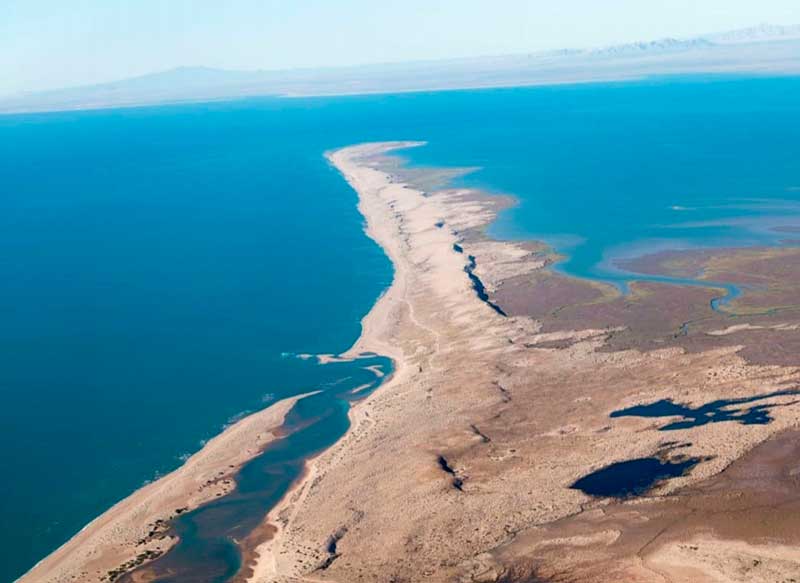 Vista aérea de Puerto Peñasco, Sonora
