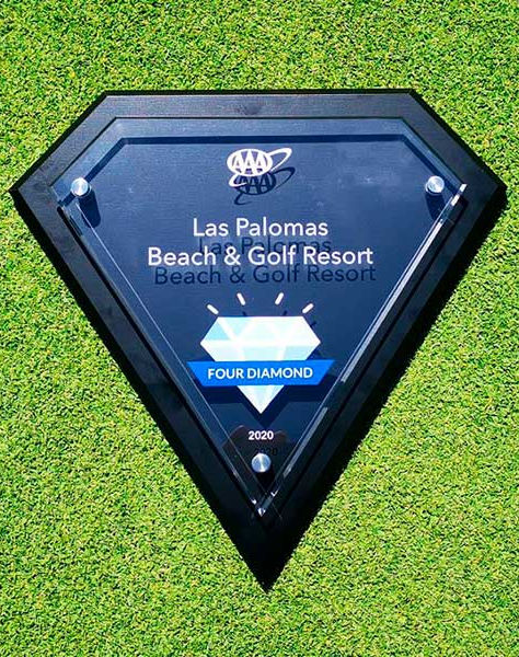 Recibe Las Palomas Beach & Golf Resort el Reconocimiento Resort 4 Diamantes de la AAA por treceavo año consecutivo