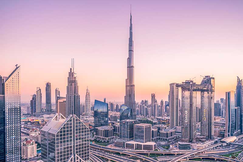 Edificio Burj Khalifa en Dubai